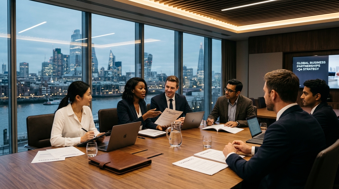 Commercial business consultancy and executive negotiation
